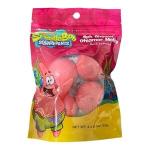 Nickelodeon SpongeBob Square Pants Patrick  4 pack shower steamer melts